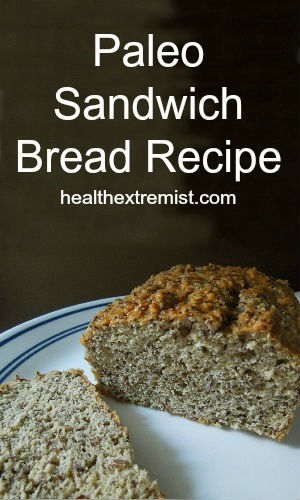 Paleo Sandwich Bread Recipe