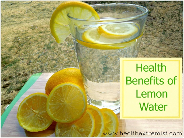 health benefits of lemon water
