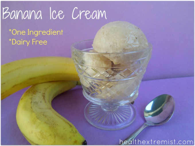 Banana Ice Cream Recipe