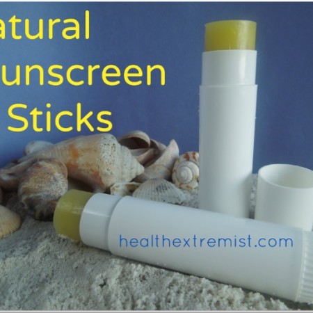 How to Make Sunscreen Sticks Naturally
