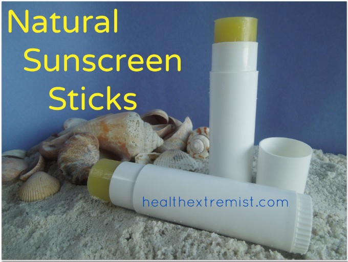 How to Make Sunscreen Sticks Naturally