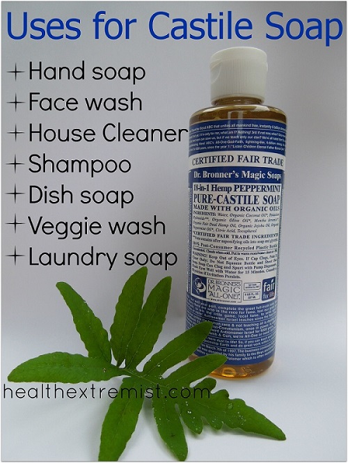 castile soap uses