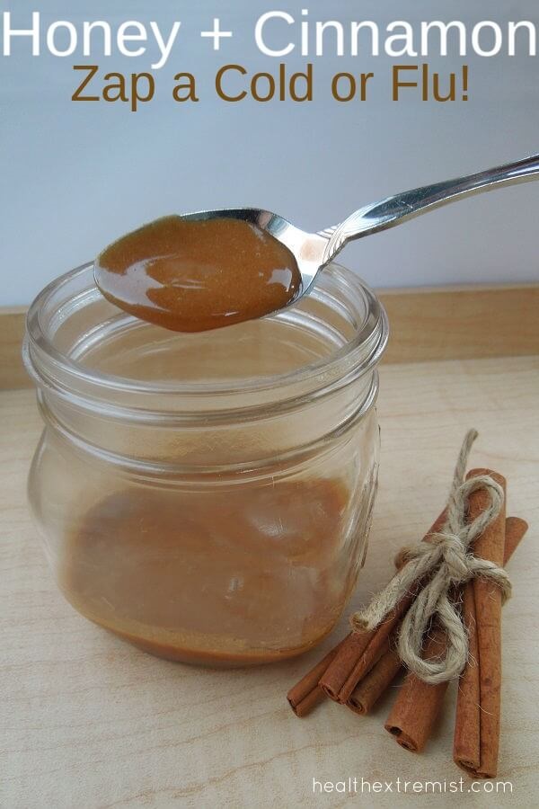 Magic Mixture of Honey and Cinnamon for Colds or Flu - This mixture is immune boosting with antiviral properties that will help shorten your cold or prevent it.