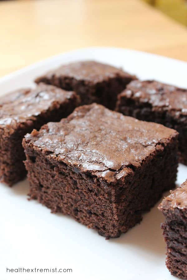 Soft and Chewy Paleo Brownies Made with Coconut Flour