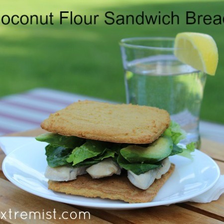 Coconut Flour Bread Recipe - Perfect Sandwich Bread