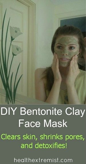 DIY Bentonite Clay Face Mask for Clear Skin
