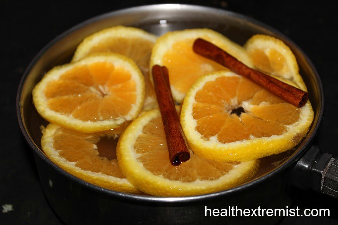 Oranges and Cinnamon to Make a Room Smell Nice