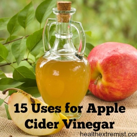 15 Uses for Apple Cider Vinegar - So many ways to use ACV for your skin, acne, hair conditioner, weight loss and even cleaning