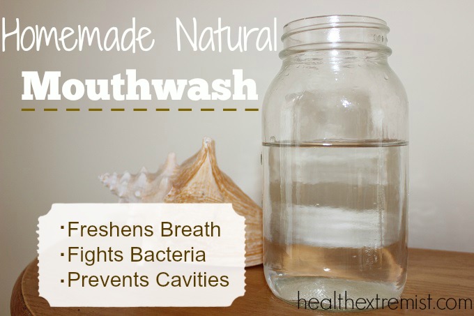 Homemade Natural Mouthwash Recipe