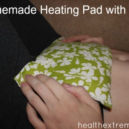 Homemade Heating Pad with Rice - Easy and inexpensive to make