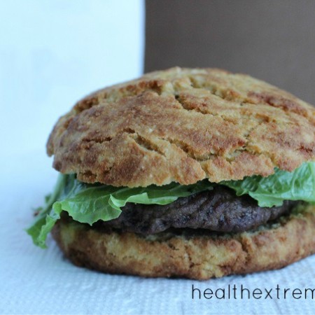 Paleo Burger Buns Made with Coconut Flour - Gluten free, grain free, dairy free