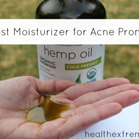 The Best Moisturizer for Acne Prone Skin - Hemp seed oil fights acne and won't clog your pores.