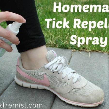 Natural Homemade Tick Repellent Spray - Just spray this mixture on your clothes or skin to repel ticks