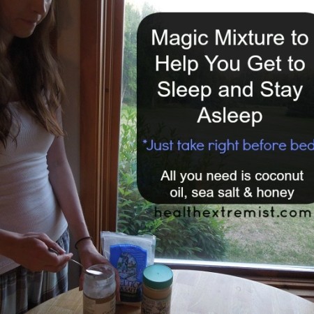 How to Stay Asleep All Night by Taking 3 Natural Ingredients - Just take this mixture before bed to stay asleep through the night