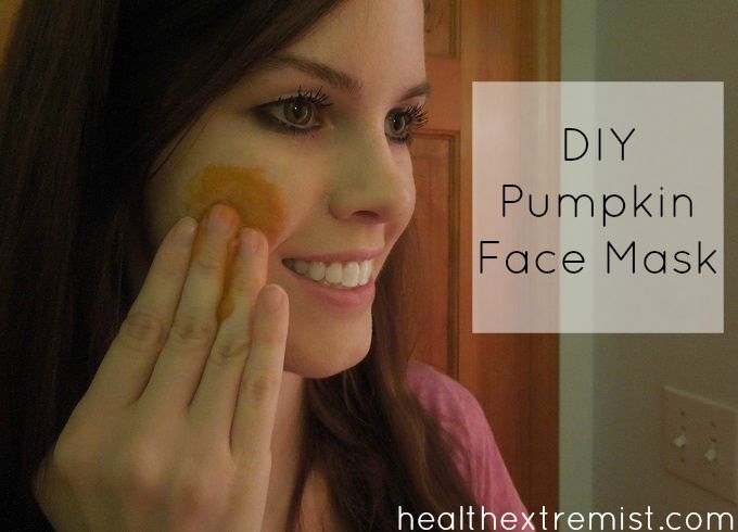 DIY Pumpkin Face Mask
