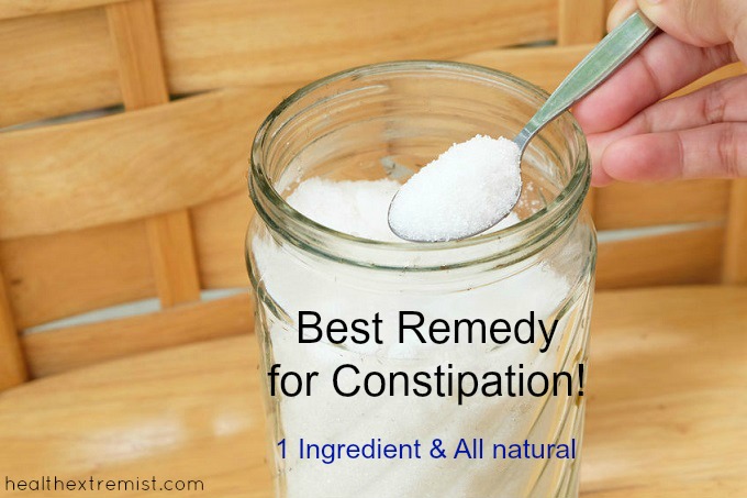 Best Natural Remedy for Constipation