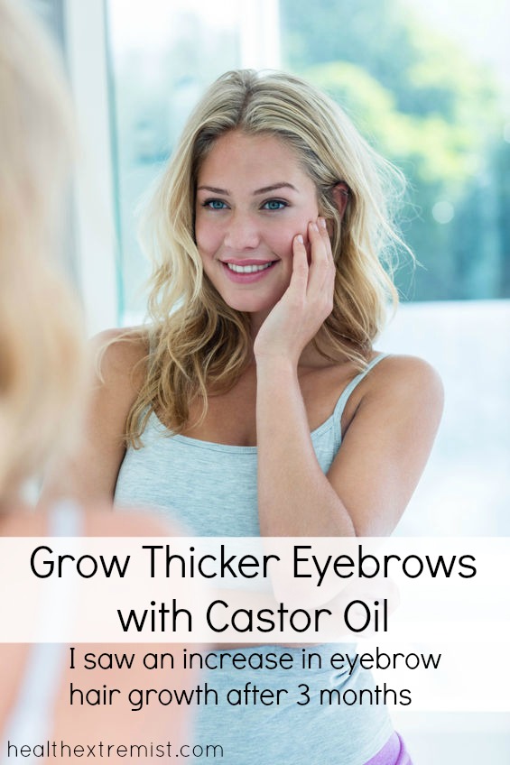 Use Castor Oil For Eyebrows Increase Hair Growth Get Thicker Eyebrows
