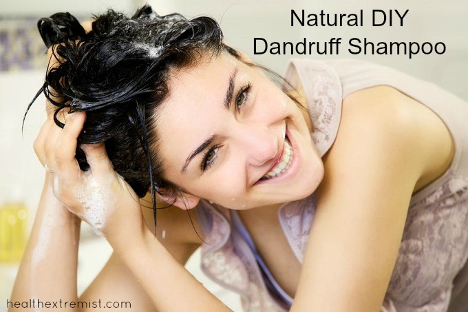Natural DIY Dandruff Shampoo