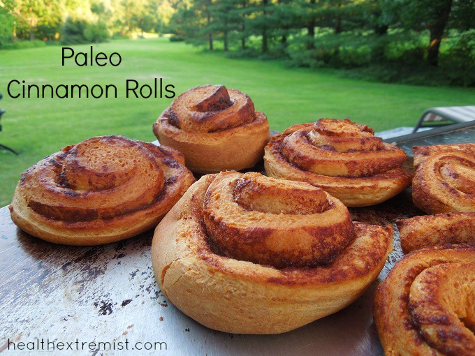 Paleo Cinnamon Rolls Recipe - This recipe is gluten free and dairy free.