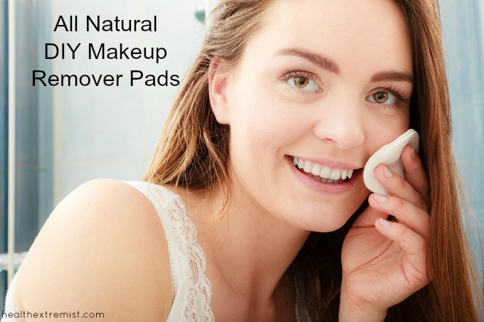 All natural DIY Makeup Remover Pads - Remove makeup