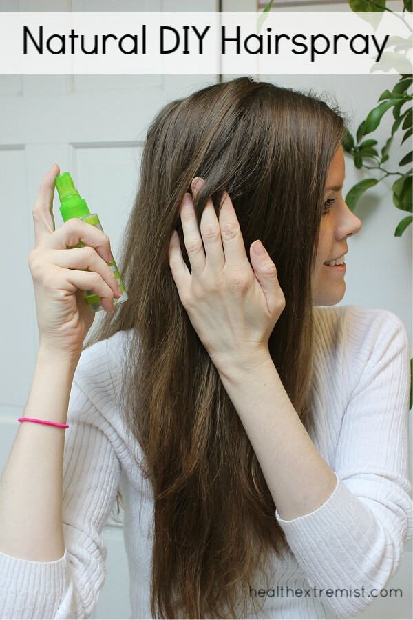 Natural DIY Hairspray - Treasured Tips